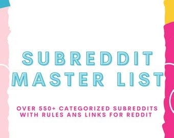 list of nsfw sub reddits|List of NSFW Subreddits